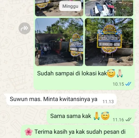 Pengiriman Papan Bunga Duka Tanjungwangi Cijambe