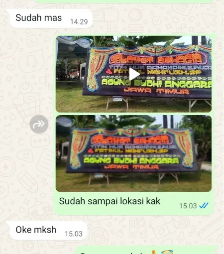 Pengiriman Papan Bunga Tanjungwangi Cijambe