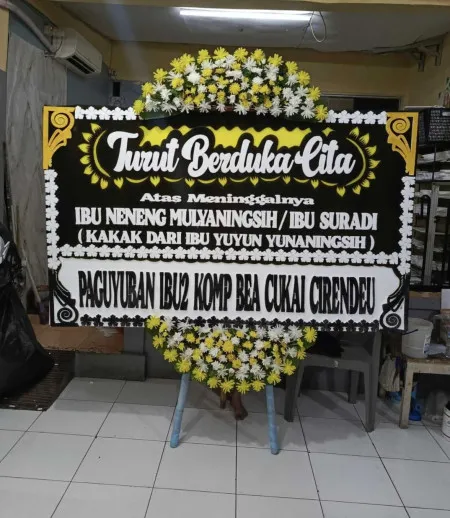 Papan Bunga Duka Tanjungwangi Cijambe